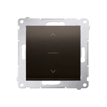 vypínač SIMON 54 DZW1K.01/46 Spínač žaluziový jednoduchý tříjpolohový (1-0-2) (strojek s krytem) 10A 250V, b