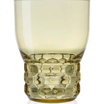 Kartell, Skleněný pohár Jellies 11 cm zelený - Formadore