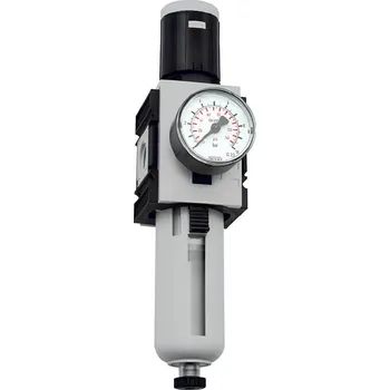 Příslušenství ke kompresoru KNOCKS FLUID Technik Regulátor tlaku s filtrem 3/4", 0,5 - 16 bar, 14 500l/min