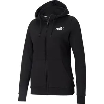 Dámská móda Puma ESS Small Logo Full-Zip Hoodie W 586811 01 S