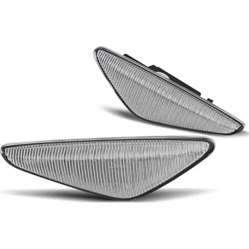 Směrový světlomet Blinkry boční LED dynamické - BMW X5 E70 / X6 E71 / X3 F25 bílé