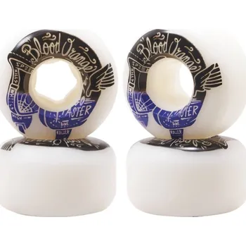 Kolečka pro skateboard BLOOD ORANGE Street Raw Rounded | 56x35mm | sada 4ks | PURPLE