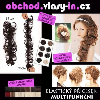 Příčesek Elastický příčesek k vytvoření různých účesů #4/30