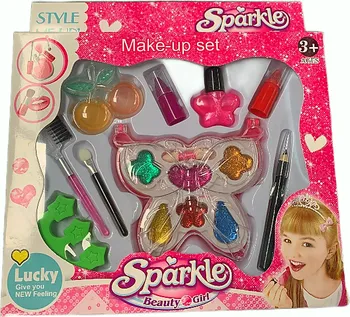 dětské šminky a malovátka Sparkle Beauty Girl Make-up set