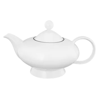 Konvice na čaj Čajová konvice 1,25 ltr. LIDO BLACK LINE, černá, Seltmann Weiden