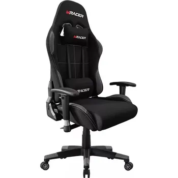 Kancelářská židle MRacer šedá látková