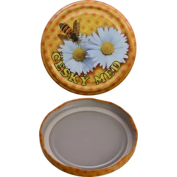 Víčko T.O. 82 Paster - potisk český med RTS MO