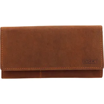 Peněženka Dámská kožená peněženka Lagen Tilana - hnědá