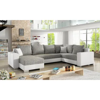 Sedací souprava ImportWorld Rohová rozkládací sedací souprava Clemence - Berlin 01 / Soft 17 (barva potahu) - levá