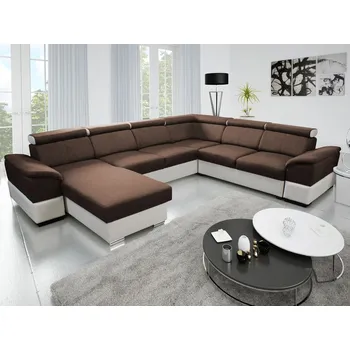 Sedací souprava Eoshop Rohová sedací souprava Osaka OTT2FR2B do U - lux 12 / soft 31 (barva potahu) - levá