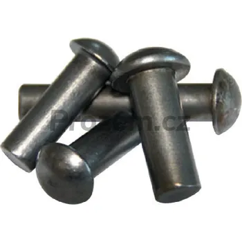 Nýt Sada nýtů s kulatou hlavou 200 ks, DIN 660, 15 mm, 5,25 mm