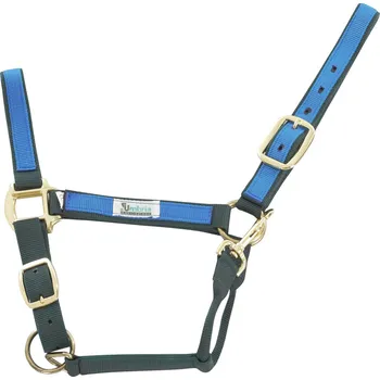 Umbria Equitazione Ohlávka nylonová Colored Parts Umbria Equitazione, green/royal FULL