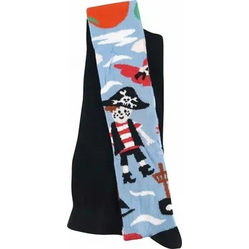 Dětská móda MAX dětské bavlněné punčocháče Boma - vzor 57 - PIRÁTI (Boma dětské punčocháče MAX vzor 57)