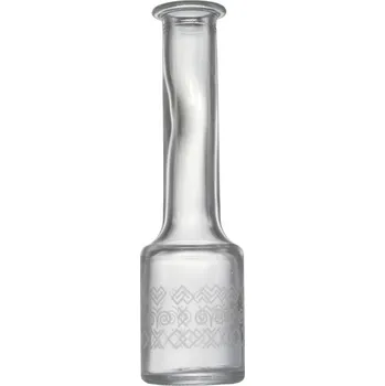 Sklenice Sklenička Komínek Strojový - 0.05 bezbarevná + obtisk ľudový vzor