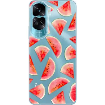 Odolné silikonové pouzdro iSaprio - Melon Pattern 02 - Honor 90 Lite 5G