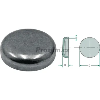 Mrazová zátka DIN 443, průměr 45 mm, výška 14 mm