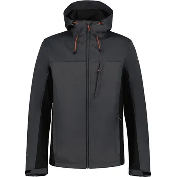 Pánská softshellová bunda Ice Peak Bunda Icepeak Bazine Barva: černošedá, Velikost: 48, Pohlaví: Pánské