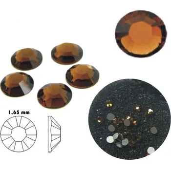 Kamínky Swarovski - Topaz 1,65mm - 30 ks