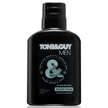 Péče o vousy Toni&Guy Men čisticí pěna na obličej a vousy 100 ml