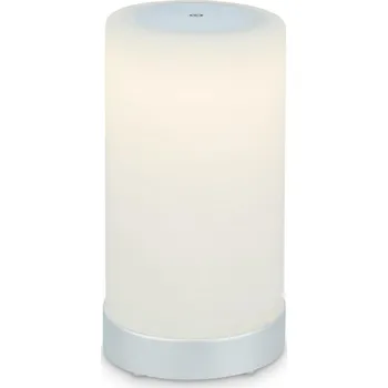 BRILONER LED bateriové stolní svítidlo, pr.12,5 cm, LED modul, 3W, 350 lm, černá IP44 BRILO 7448-014