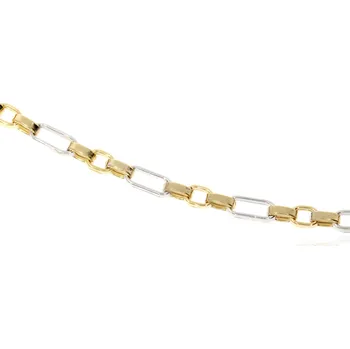 Náramek Zlatnictví Helios Zlatý náramek větší očka