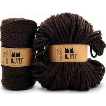 Příze MMboutique bavlněná šňůra 6mm Chocolate Varianta návinu: Přadeno