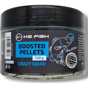 KS Fish Boosted Pellets 120g Crazy squid