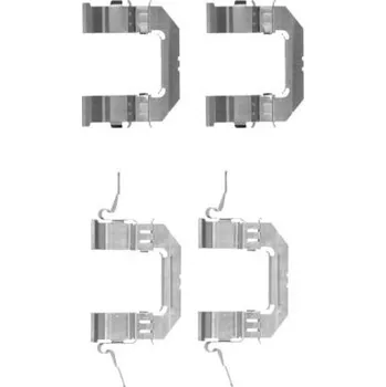 Brzdový komplet TEXTAR Sada příslušenství, obložení kotoučové brzdy 82507500