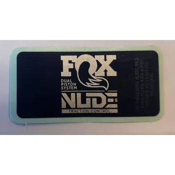 NÁLEPKA FOX NA TLUMIČE VZDUCHOVÉ - 2022 NUDE 5 TĚLO ŠEDÁ