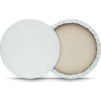 Malířské plátno Napnuté plátno - kruh, průměr 30cm