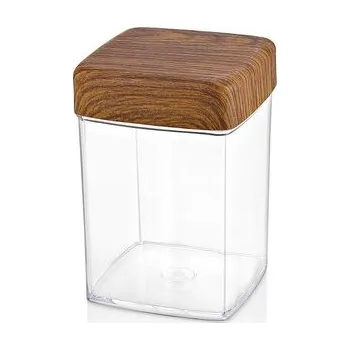 Dóza na potraviny Dóza 1L krabička s víčkem EVELIN