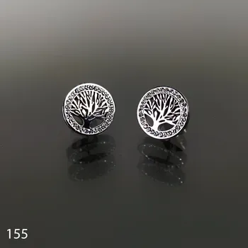 Náušnice Ocelové náušnice č. 155