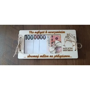 Narozeninové přání - milion