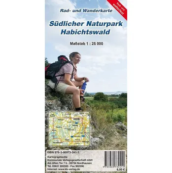 Südlicher Naturpark Habichtswald 1:25 000 - Kartographische Kommunale Verlagsgesellschaft mbH