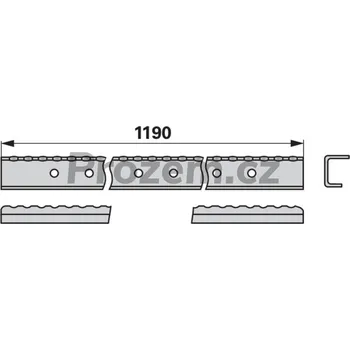 Auto-moto Lišta dopravníku pro Deutz Fahr, 16007860