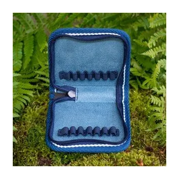 Zdravotnický materiál Pouzdro – lékárnička 14 míst džínovina