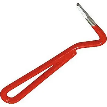 Čištění pro koně Háček kopytní drátěný s potaženou rukojetí