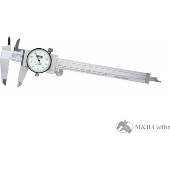 Posuvné měřítko Mechanické posuvné měřítko 300 mm Insize s posuvovým kolečkem