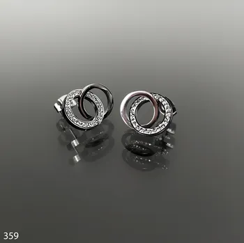 Náušnice Ocelové náušnice č. 359