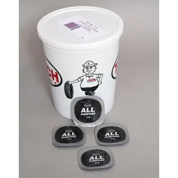 Sada na opravu pneumatiky T115 záplata univerzální 45x45 mm