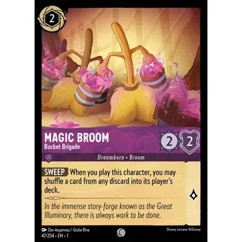 Karetní hra Magic Broom 047/204 - The First Chapter Typ karty: Standard