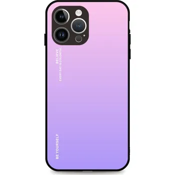Pouzdro na mobilní telefon Kryt iPhone 15 Pro Max pevný duhový růžový (obal neboli pouzdro na iPhone 15 Pro Max)