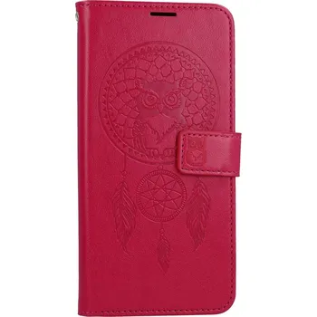 Pouzdro na mobilní telefon Pouzdro Xiaomi Redmi Note 12S knížkové Lapač se sovičkou růžové (kryt neboli obal na Xiaomi Redmi Note 12S)