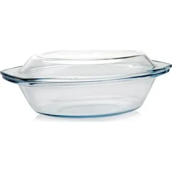 Florina Skleněný pekáč s víkem Termisil Classic 2,9 l oválný