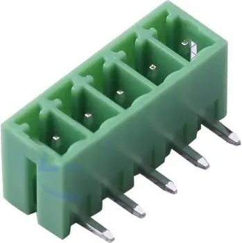 Síťový kabel Svorkovnice násuvná 5P- část do DPS, KF2EDGR-5P, RM=3,81mm