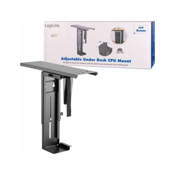 Televizní držák LOGILINK EO0004 LOGILINK - Adjustable under desk CPU mount, rotatable, slidable