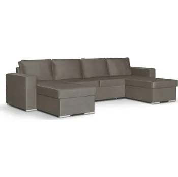 Obývací pokoj ImportWorld Rozkládací rohová sedací souprava Obelix U, monolith 20(barva potahu)