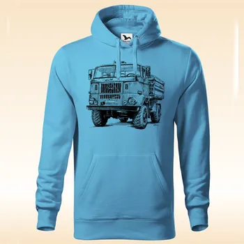 Dámská mikina Mikina - IFA W 50-LA Barva: Modrá - tyrkysová (44), Velikost: S, Střih: Pánské