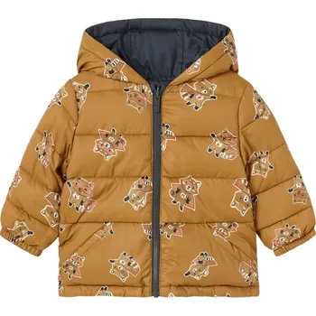 Kojenecká bunda MAYORAL chlapecká oboustranná bunda modrá, okrová vel. 92 cm