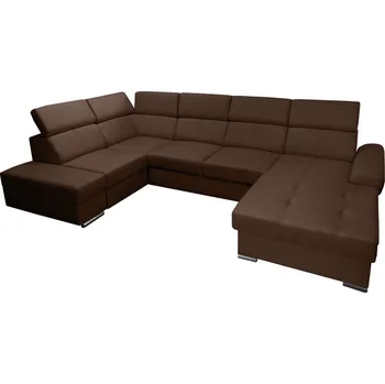 Sedací souprava Eoshop Rohová sedací souprava Nairobi Bw1R2FOTB do U - lux 12 (barva potahu) - pravá